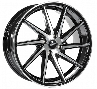   X-RACE H-03(L) 7x16 4x100 ET32 DIA54.1 BKF